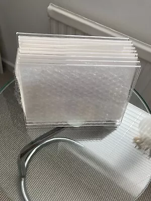 Acrylic Counter Poster Holder Perspex Leaflet Display Stand A5 X 9 • £9