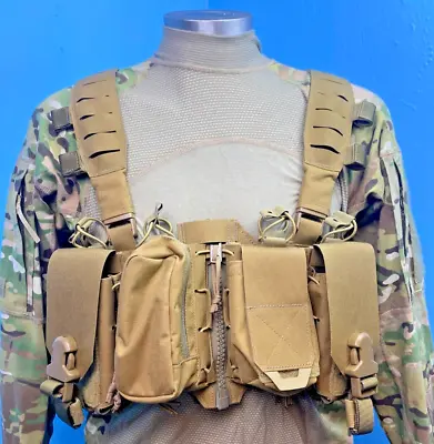 Direct Action Hurricane Chest Rig Cr-hrcn Coyote With Mag Pouches • $259.95