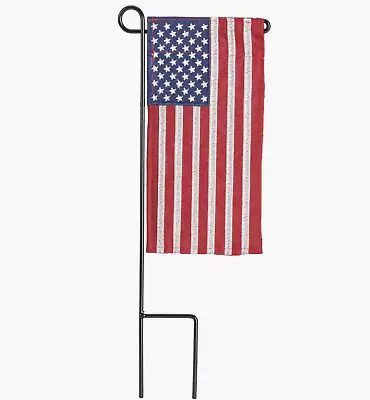 American Mini Flag With Flag Pole Stake • $12.95