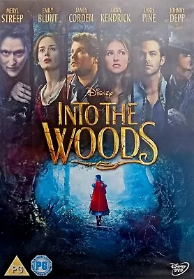 Into The Woods DVD (2015) Cert PG Free P&P.  Disc Exc. Sleeve Exc.          421 • £1.89