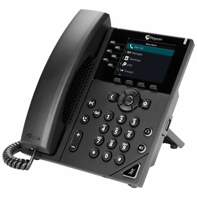 $44.95 • Buy Polycom Plantronics VVX 350 VOIP Business Media Phone 2200-48830-025