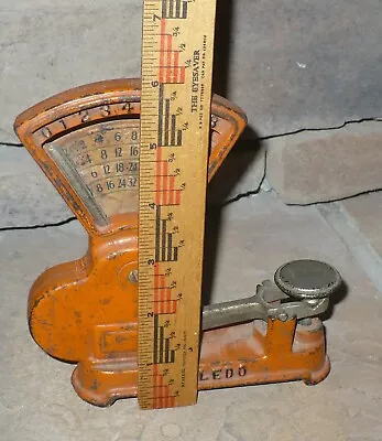 Antique Toledo No Spring Scales / Cast Iron Salesman Sample • $250