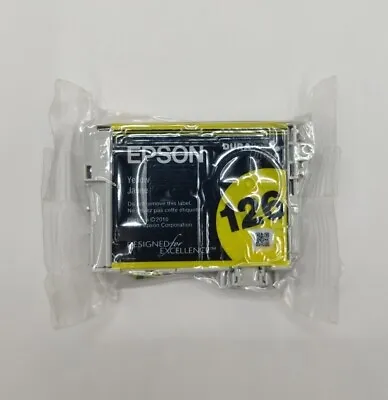 Genuine Epson 126 Yellow DURABrite Ultra Ink Sealed Open Box T1264 • $11.99