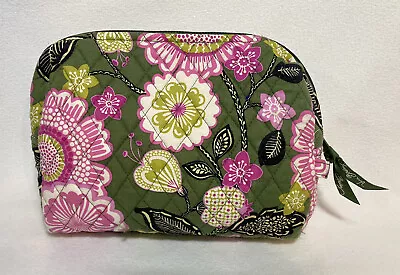 Vera Bradley Makeup Cosmetic Travel Bag Storage Medium Floral Pattern • $15