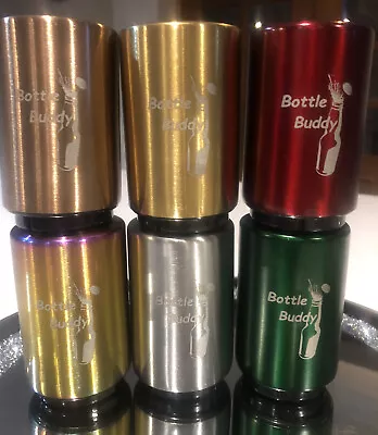 £4.95 • Buy Magnetic Automatic Beer Bottle Cap Opener Stainless Steel Bottle Buddies