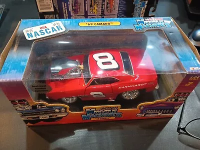 Muscle Machines #8 Dale Earnhardt Jr. 69 Camaro Nascar  1:24 New In Box • $30