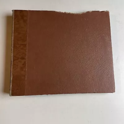 10  78 RPM Record Storage Album - Brown (Holds 12 Records) • $10