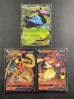 Pokemon Card X3 Venusaur EX Charizard V X2 XY SWSH Promo Ultra Rare Holo • $2.25