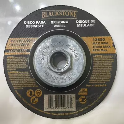 Blackstone Grinding Wheel Part #0825433 Long Life 4 1/2 X 1/4 X 5/8 New • $15