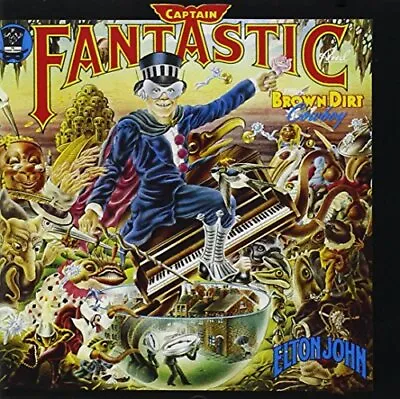 Elton John - Captain Fantastic And The Brown Dirt Cowboy - Elton John CD GAVG • $7.58