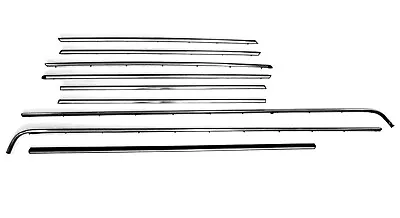 Mercedes-Benz W123 Sedan Long 4-Door Body Molding Set Trim 9 Pcs NEW • $269