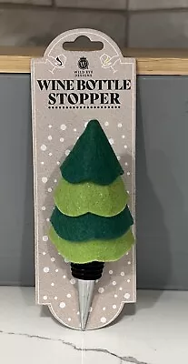 Wild Eye Designs Christmas Tree  Wine Bottle Stopper Nib • £5.77