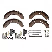 Mga Rear Brake Kit W Shoes  Cylinders  Boots  Springs  Adjusters hold Downs • $123.95