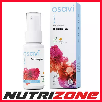 Osavi B-Complex Oral Spray Immune & Nervous System Health Orange - 25 Ml • £10.50