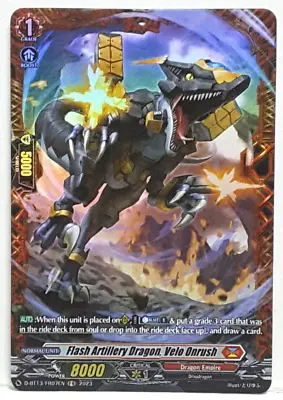 Cardfight Vanguard Flash Artillery Dragon Velo Onrush D-BT13/FR07EN FR • $3.53