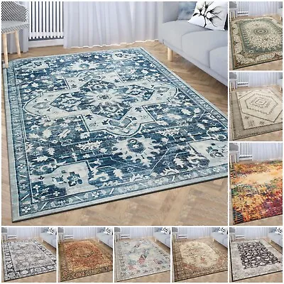 £10.99 • Buy Non Slip Large Area Rugs Living Room Carpet Runner Rug Hallway Kitchen Floor Mat