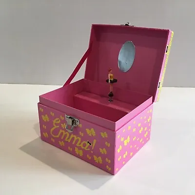 The Wiggles Yellow Emma Watkins Musical Jewelry Box Ballerina (E1) • $35