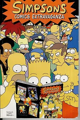 Simpsons Comics Extravaganza TPB (Bongo 1994) 1st Printing Signed Bill Morrison • $9.99