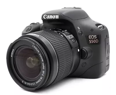 Canon EOS 550D DSLR Camera With Kit Lens  Generic Battery Canon Charger • £148