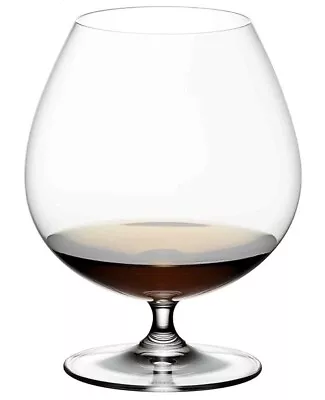 Riedel Vinum Brandy Cognac Snifter Crystal Glass Signed JR Large Vintage • $27