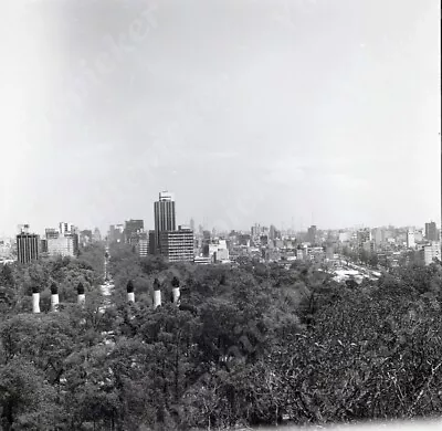 A18  Original Negative 1974 Mexico Skyline. Chapultepec Castle 979a • $9.25