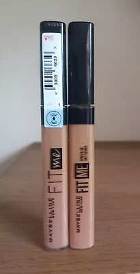 Maybelline Cosmetics 'Deep' Fit Me Natural Hydrating Face Concealer Makeup X2 • £7