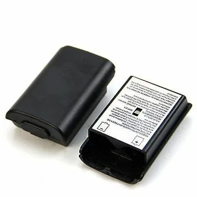 2x Xbox 360 Battery Pack Cover Holder Shell Back For Xbox 360 Controller • £3.58