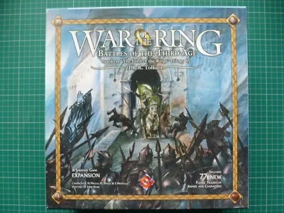 War Of The Ring Expansion - Battles Of The Third Age Box Board Game 2006 FFG • £95