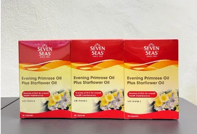 $69.90 • Buy Seven Seas Evening Primrose Oil EPO Plus Starflower Oil With Vitamin E 6 X 30'S