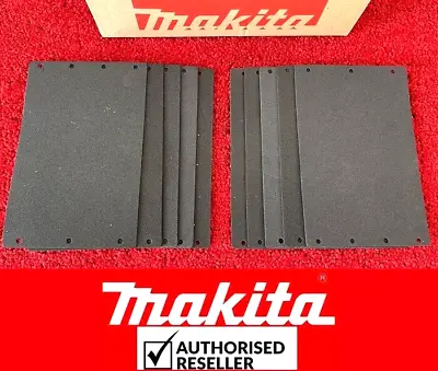 10X Genuine Makita Cork Rubber Plate 424058-9 For Belt Sanders 9401 9402 9403 • £17.96