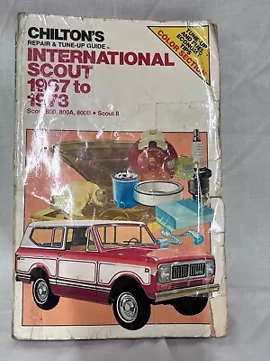 Chiltons International Scout 1967 1973 Repair Tune Up Guide 1967-1973 Manual.  • $55