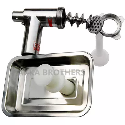 Hakka 8# Commercial Meat Grinder Head Stainless Steel Kitchen Chopper Head • $139.99