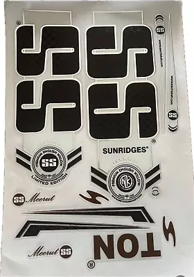  SS Limited Edition - Black Cricket Bat Sticker • $19.99