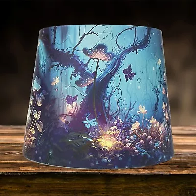 Woodland Floral Lampshade Ceiling Light Shade For Girls - Bedroom Nursery Decor • £27.99