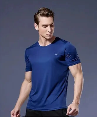 Mens Fashion Sports Fitness Top Breathable Ultra Light Running Gym Wear   • £16.99