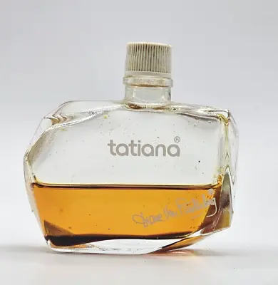 VINTAGE 1970's TATIANA By DIANE Von FURSTENBERG 1/2 Oz BATH OIL ESSENCE • $25