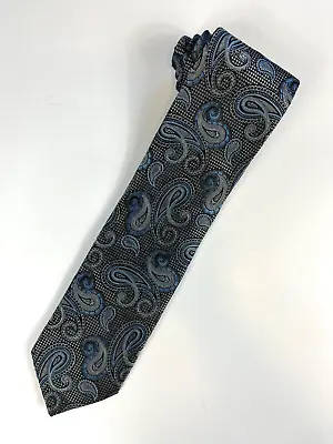 Men's Canali Silk Tie Paisley Made In Italy • $24.95
