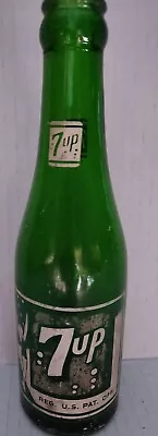 Vintage 7UP Swimsuit Girl 7 Oz Soda Pop Bottle  • $5.99