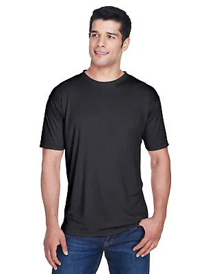 UltraClub Mens Cool & Dry Sport Wholesale Performance Interlock T-Shirt 8420 • $13.74