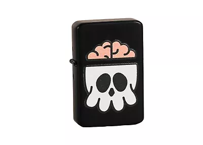 Skull And Brains - Vector KGM Thunderbird Vintage Lighter Spooky Creepy Brain • $34.99