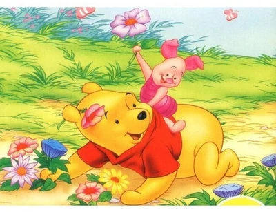 $13.95 • Buy Aus Seller..DIY 5D DIAMOND PAINTING..POOH & PIGLET No.2....30x40cm  Full Drill