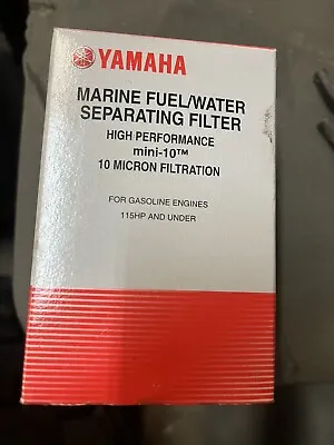 Yamaha OEM Outboard 10 Micron Fuel/Water Separating Filter ~ MAR-M10EL-00-00 • $20