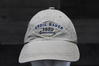 Eddie Bauer 1920 Strap Back Hat Cap Women Adjustable Brown Embroidered • $13.99