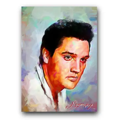 Elvis Presley #26 Art Card Limited 43/50 Edward Vela Signed (Music -) • $8.41