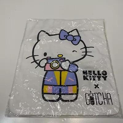 Hello Kitty X Gotcha Collaboration Collab Canvas Tote Bag • $40