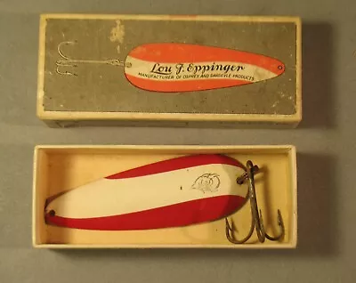 Vintage Eppinger Dardevle Dare Devil Osprey Fishing Lure Bait Spoon With Box • $9.95