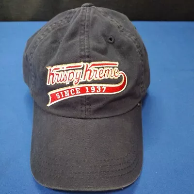 Kirspy Kreme Baseball Hat Doughnuts Collectibles Cotton Cap Strap Back Black • $11.99