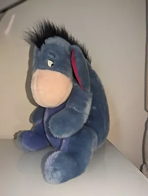 Disney Eeyore Soft Toy Plush Removable Tail 10” • £4.99