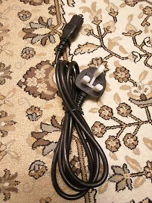 Longwell Direct UK Kettle Lead Power Plug To C13 Mains Lead Approx 1.7m - Black • £2.50