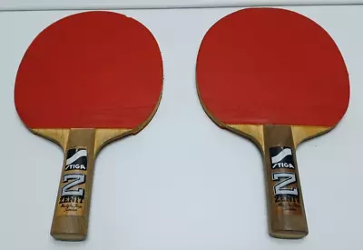 Ping Pong/Table Tennis Vintage Lot Of 2 Paddles Zenith Whisp • $9.73